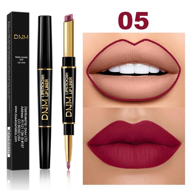 1 Liner Waterproof Matte Lipstick Pencil Contour Tint Sexy Red Long Lasting Moisturizer Lipliner Cosmetics TSLM1